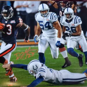 Devin Hester Signed Chicago Bears Super Bowl XLI 16x20 Photo JSA (ORANGE)