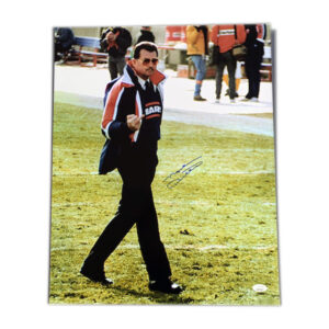 Mike Ditka "Flippin' the Bird" Signed 16x20 Photo