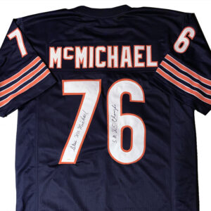 Steve McMichael "SBXX Champs" Inscribed Chicago Bears Autographed Jersey JSA
