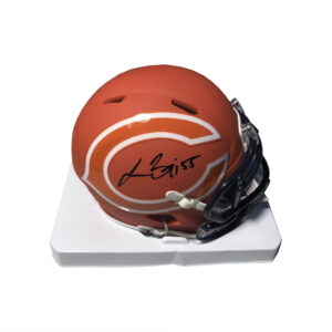Lance Briggs AMP Chicago Bears Signed Mini-Helmet