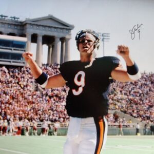 Jim McMahon Signed Chicago Bears Jim McMahon 16x20- JSA Witness Certified