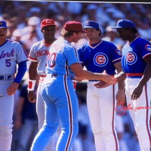 Andre Dawson 16x20 Autographed All-Star Game Photo - JSA Witness COA