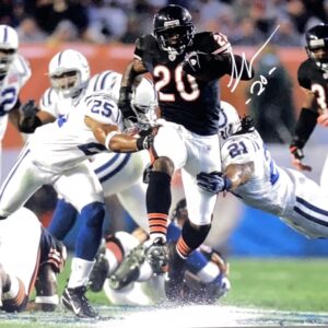 THOMAS JONES BEARS SUPERBOWL AUTOGRAPHED 16x20 PHOTO JSA WITNESSED CERTIFIED