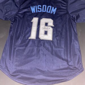 Patrick Wisdom Wrigleyville Autographed Jersey JSA Cert